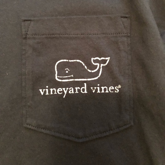 Mens Navy Vineyard Vines Long Sleeve Tee Size S - Picture 5 of 5